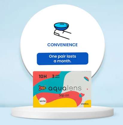 Aqualens 10H Monthly (3 Lens Pack)