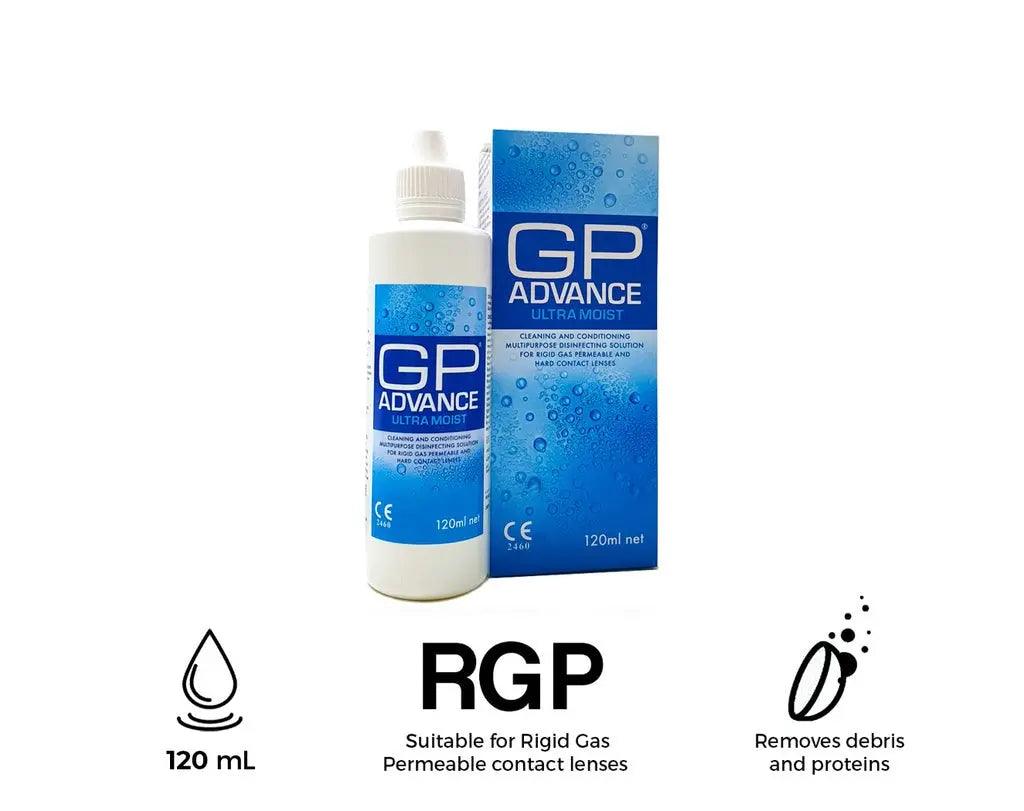 Gp Plus Advance Ultra Moist Rigid Permeable Contact Lens Solution(120ml) - Lensexpert