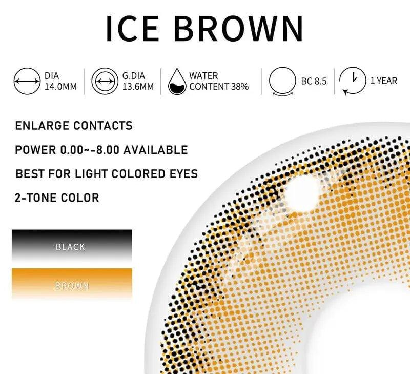 Ice Brown | 1 Year - Lensexpert