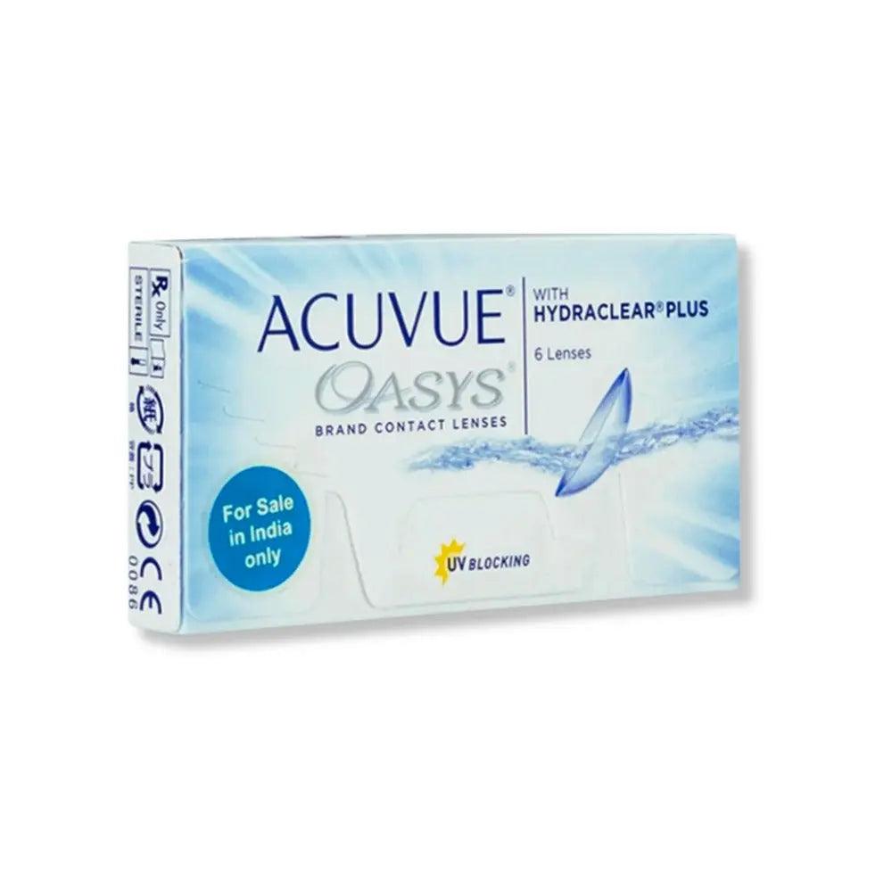 JOHNSON & JOHNSON ACUVUE OASYS HYDRACLEAR PLUS (6 LENS/BOX) - Lensexpert