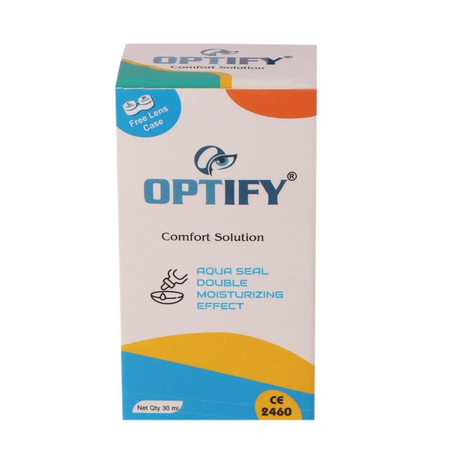 Optify Contact Lenses Solution(30 ml) - Lensexpert