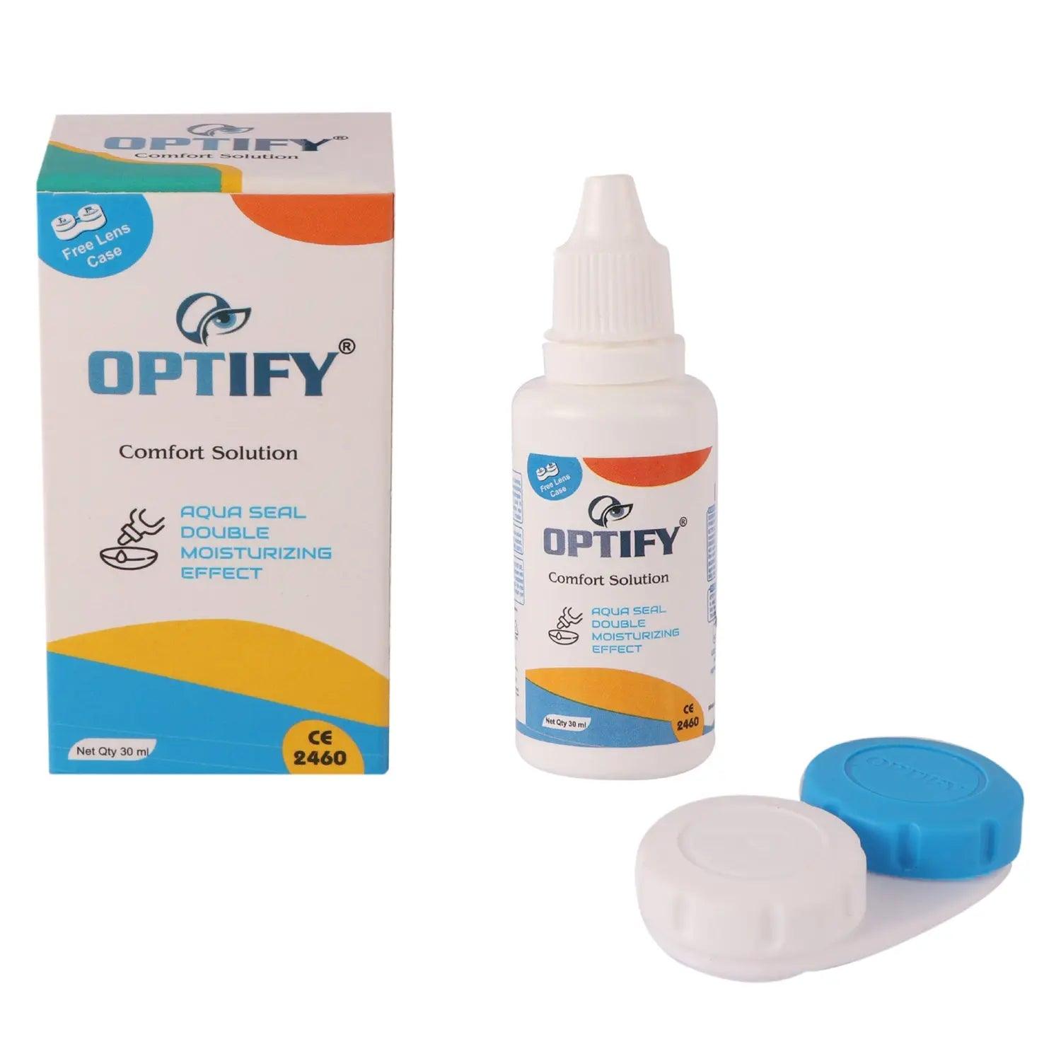 Optify Contact Lenses Solution(30 ml) - Lensexpert