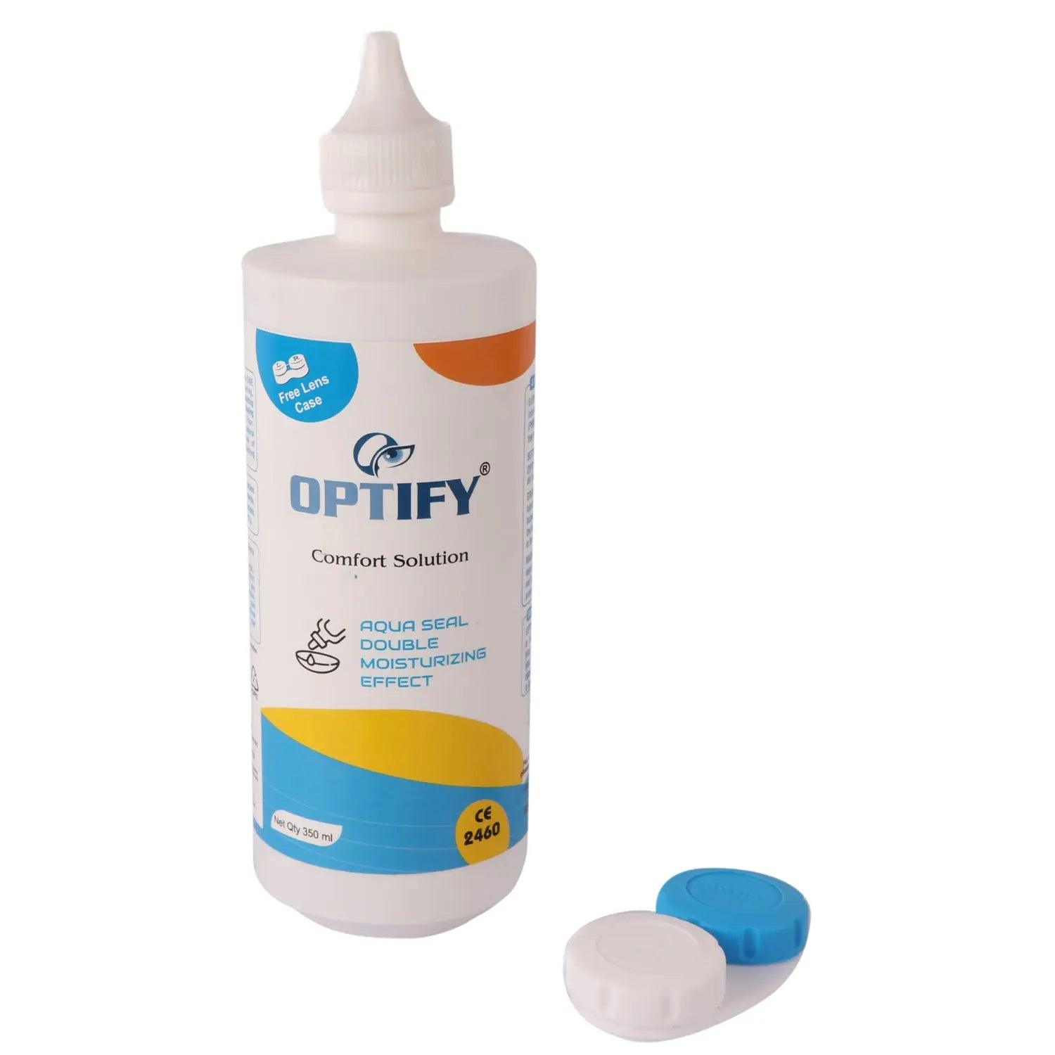 Optify Contact Lenses Solution(350 ml) - Lensexpert