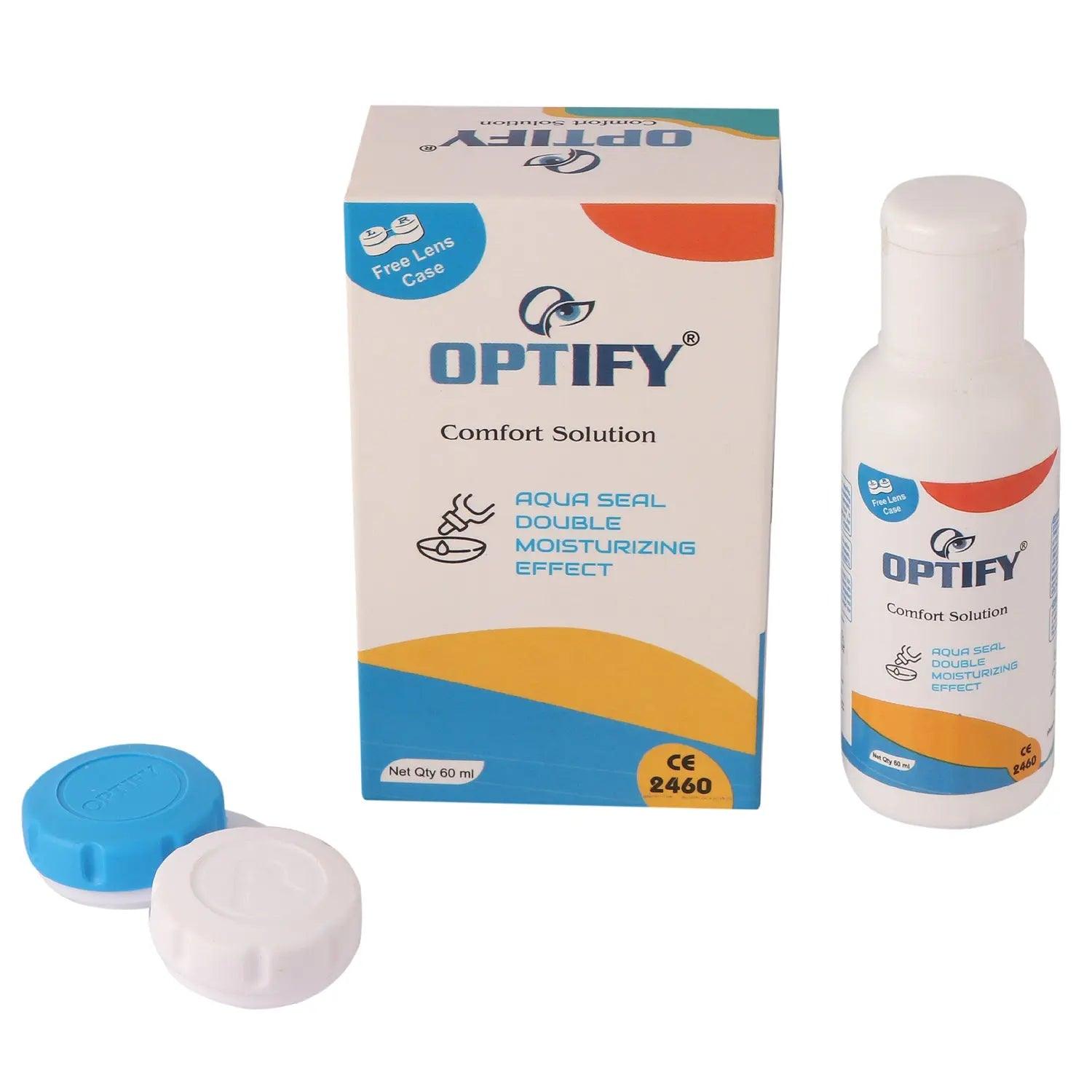 Optify Contact Lenses Solution(60 ml) - Lensexpert