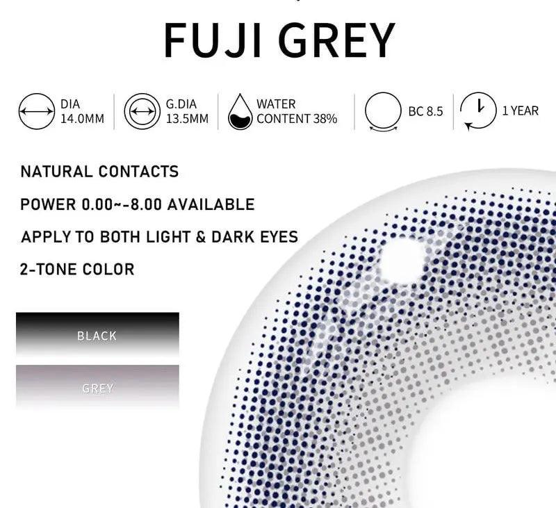 OPTIFY FUJI GREY ONEDAY DISPOSIBLE CONTACT LENS - Lensexpert