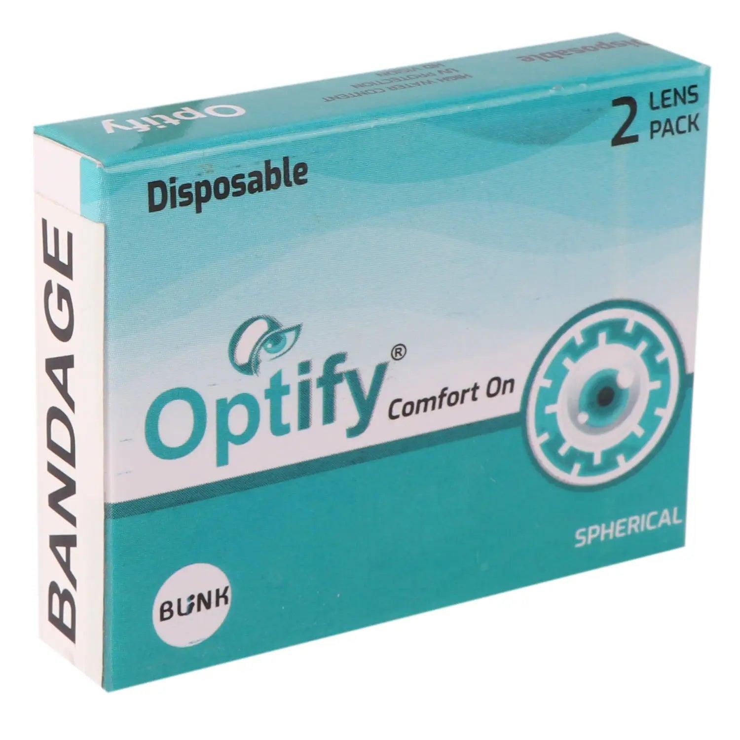 Optify Monthly Bandage Contact lenses(Pack of 2) - Lensexpert