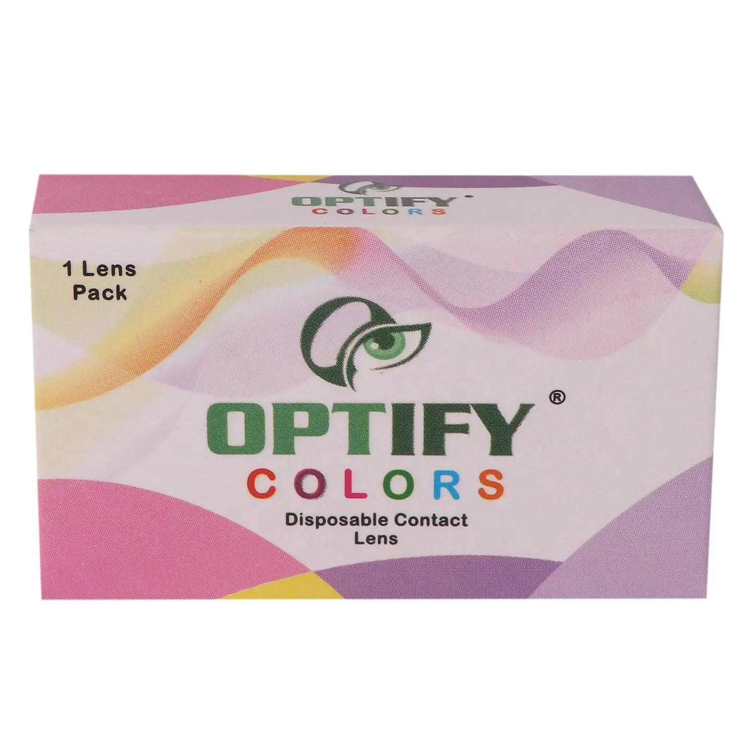 OPTIFY MONTHLY COLOR CONTACT LENSES (PACK OF 1) - Lensexpert