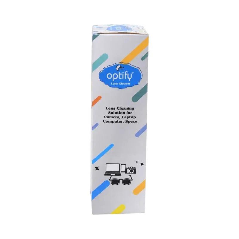 Optify Screen Cleaner for Spectacles, PC, Laptops, Smartphones TV, Camera, Lens (Pack of 1) (100 ML) - Lensexpert