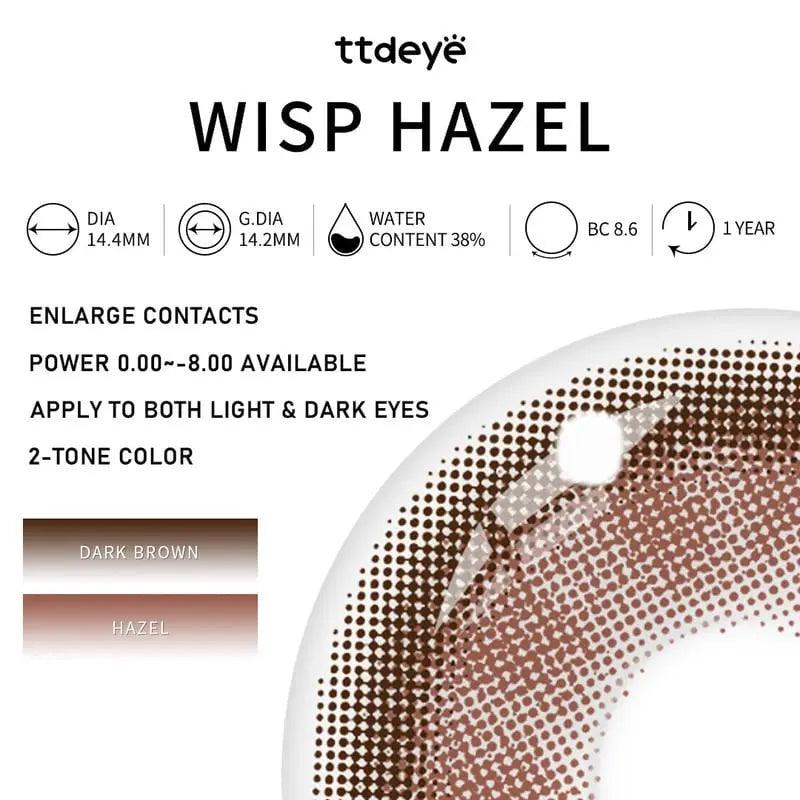 OPTIFY WIP HAZEL ONEDAY DISPOSIBLE CONTACT LENS (1 PAIR PACK) - Lensexpert