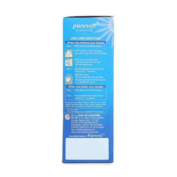 Purecon Puresoft for Sensitive Eyes Solution (360 ml + 140 ml) - Lensexpert