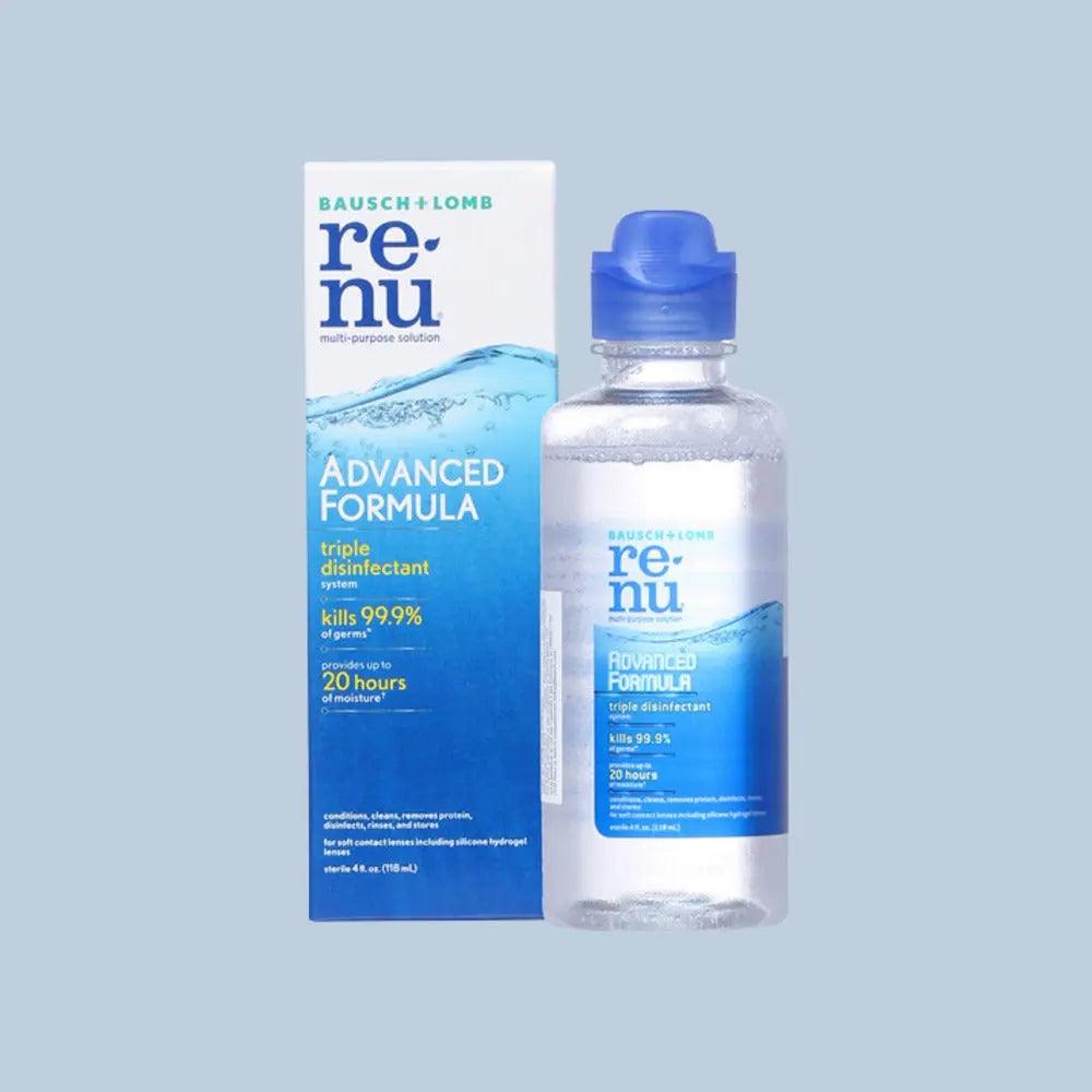 RENU ADVANCED FORMULA MULTI-PURPOSE CONTACT LENS SOLUTION 118 ML - Lensexpert