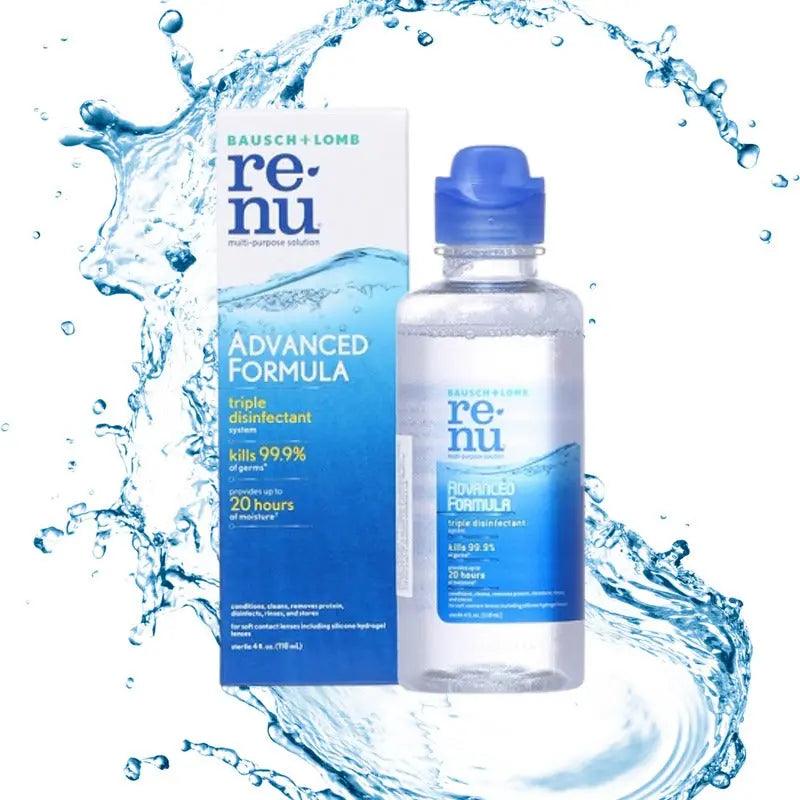 RENU ADVANCED FORMULA MULTI-PURPOSE CONTACT LENS SOLUTION 355 ML - Lensexpert