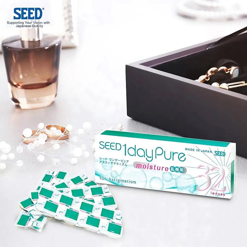 SEED 1-DAY PURE ASTIGMATISM (32 LENS/BOX) - Lensexpert