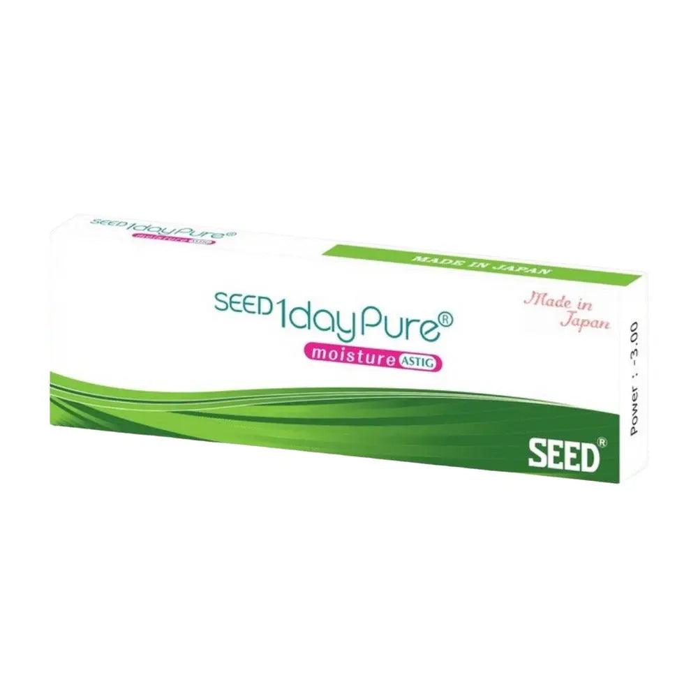 SEED 1-DAY PURE ASTIGMATISM ECO-PACK (8 LENS/BOX) - Lensexpert