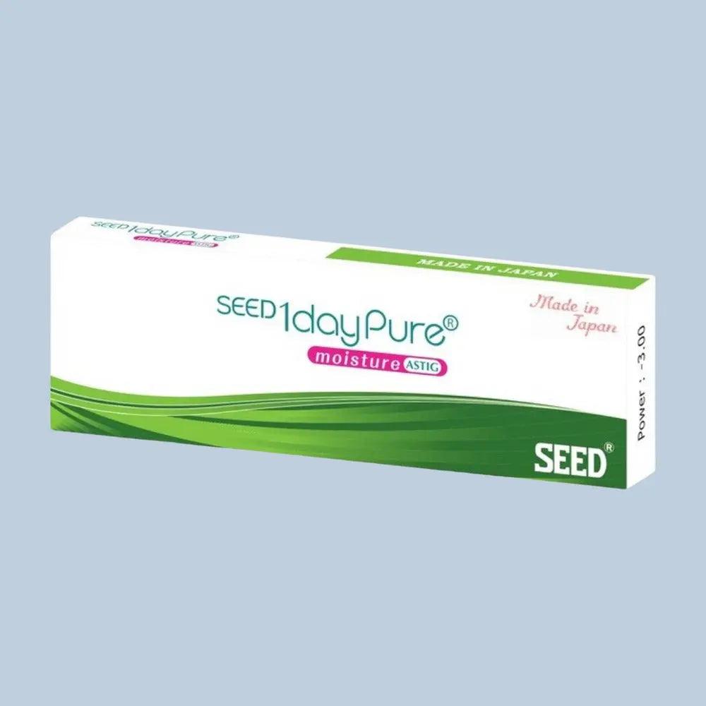 SEED 1-DAY PURE ASTIGMATISM ECO-PACK (8 LENS/BOX) - Lensexpert