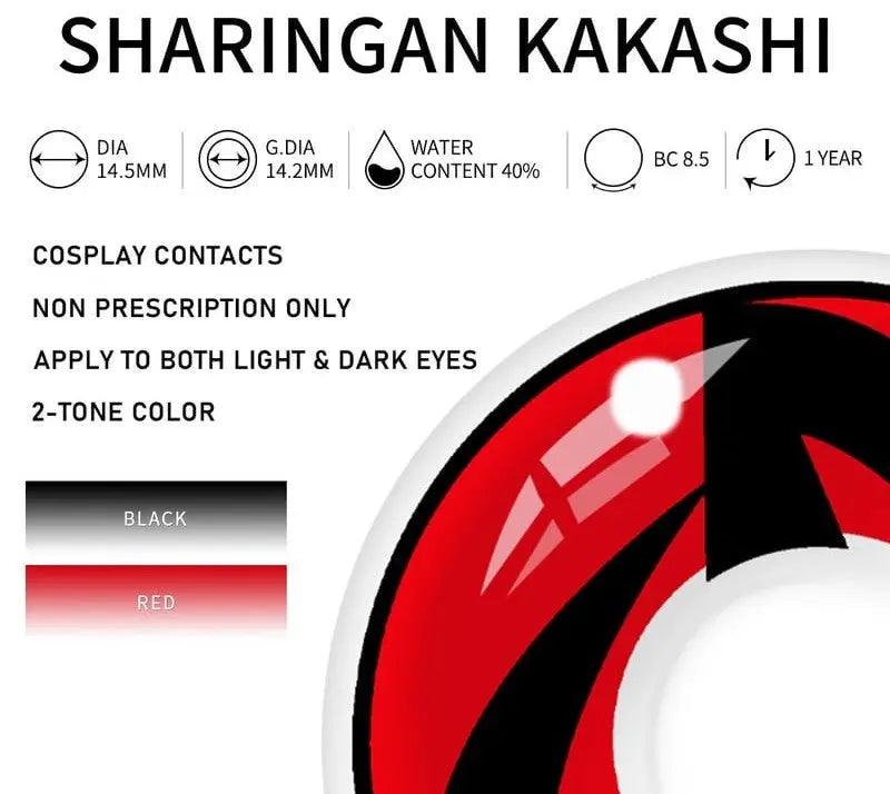 Sharingan Kakashi Style | 1 Year - Lensexpert