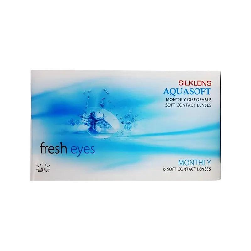 SILKLENS AQUASOFT FRESH EYES MONTHLY (6 LENS/BOX) - Lensexpert