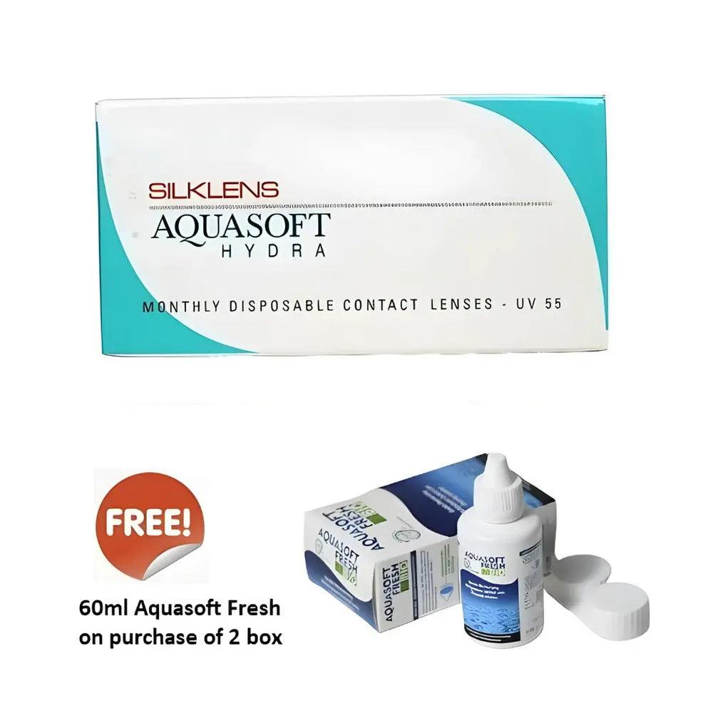 SILKLENS AQUASOFT HYDRA MONTHLY (6 LENS/BOX) - Lensexpert