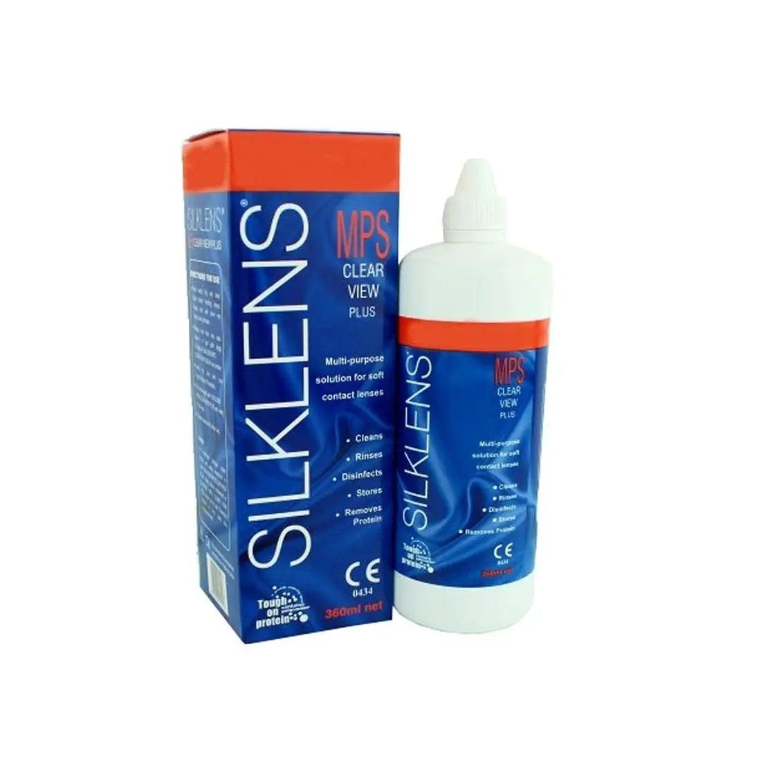 Silklens Clear View Multi-Purpose Solution, 360 ml - Lensexpert