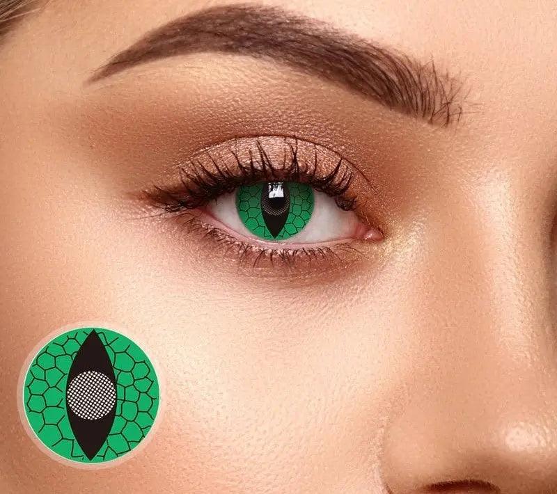 Snake Eye Green | 1 Year - Lensexpert